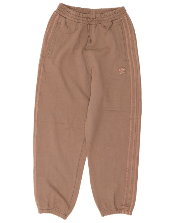 Pantaloni da tuta da donna Adidas Joggers UK 12 Cotone beige medio