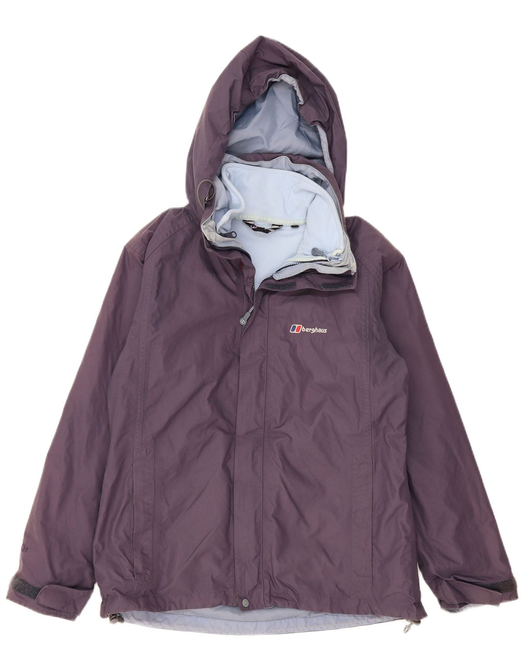 Giacca a vento con cappuccio da donna BERGHAUS UK 12 Nylon viola medio