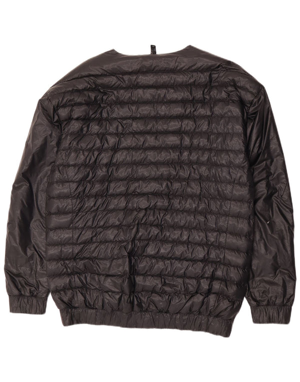 Giacca imbottita da uomo Adidas UK 38 nylon nero medio