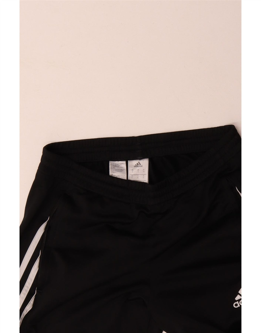 Pantaloni da tuta da uomo ADIDAS Joggers piccoli in poliestere nero