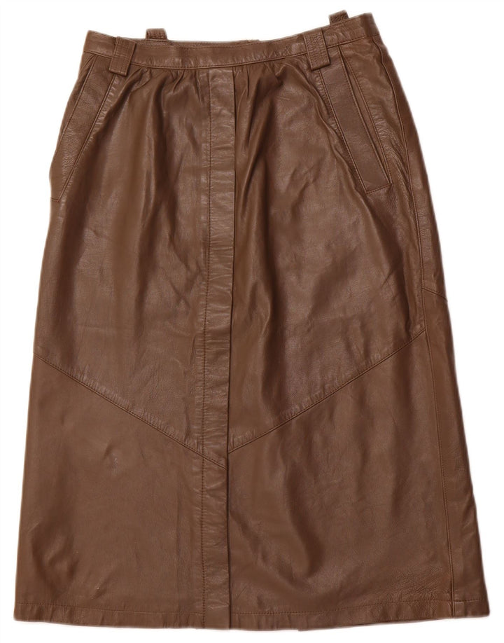 Gonna in pelle da donna BARDEHLE EU 40 Media W28 Marrone