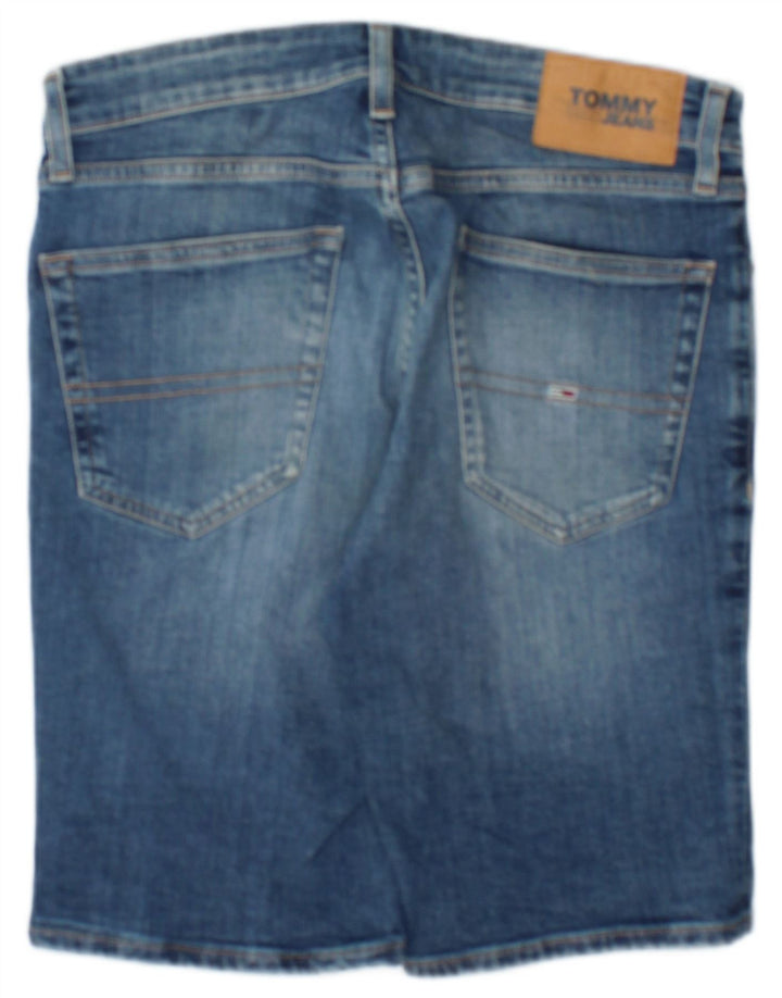 Pantaloncini di jeans da uomo Tommy Hilfiger W29 piccolo cotone blu