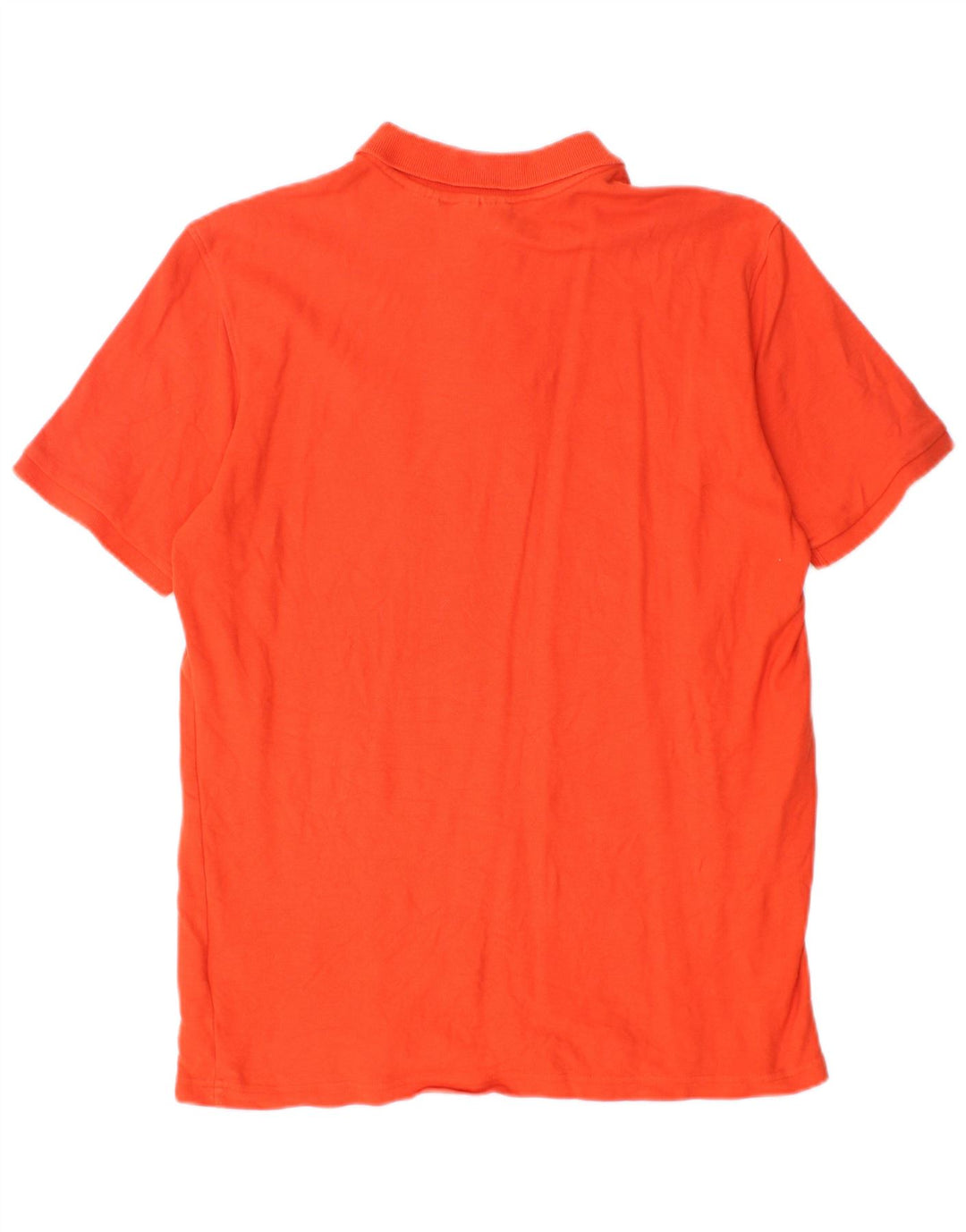 Polo da uomo Fila in cotone arancione medio