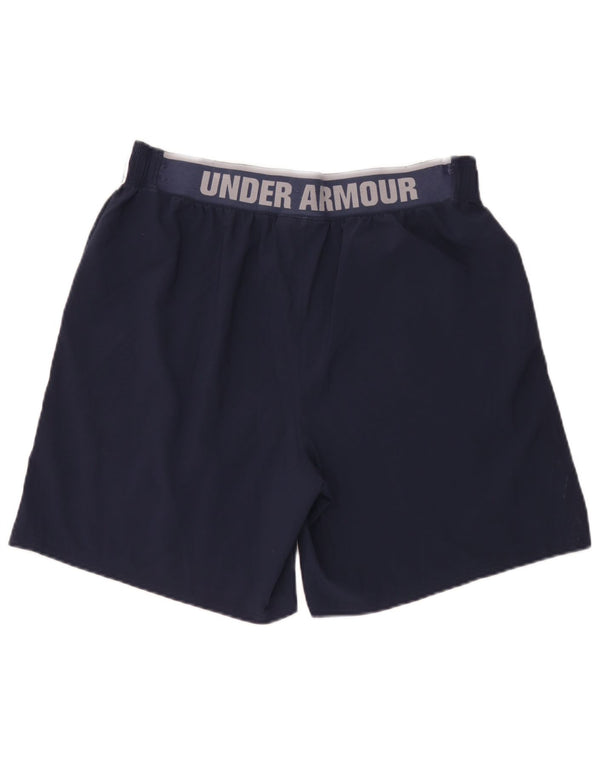 Pantaloncini sportivi grafici da uomo Under Armour XL blu navy