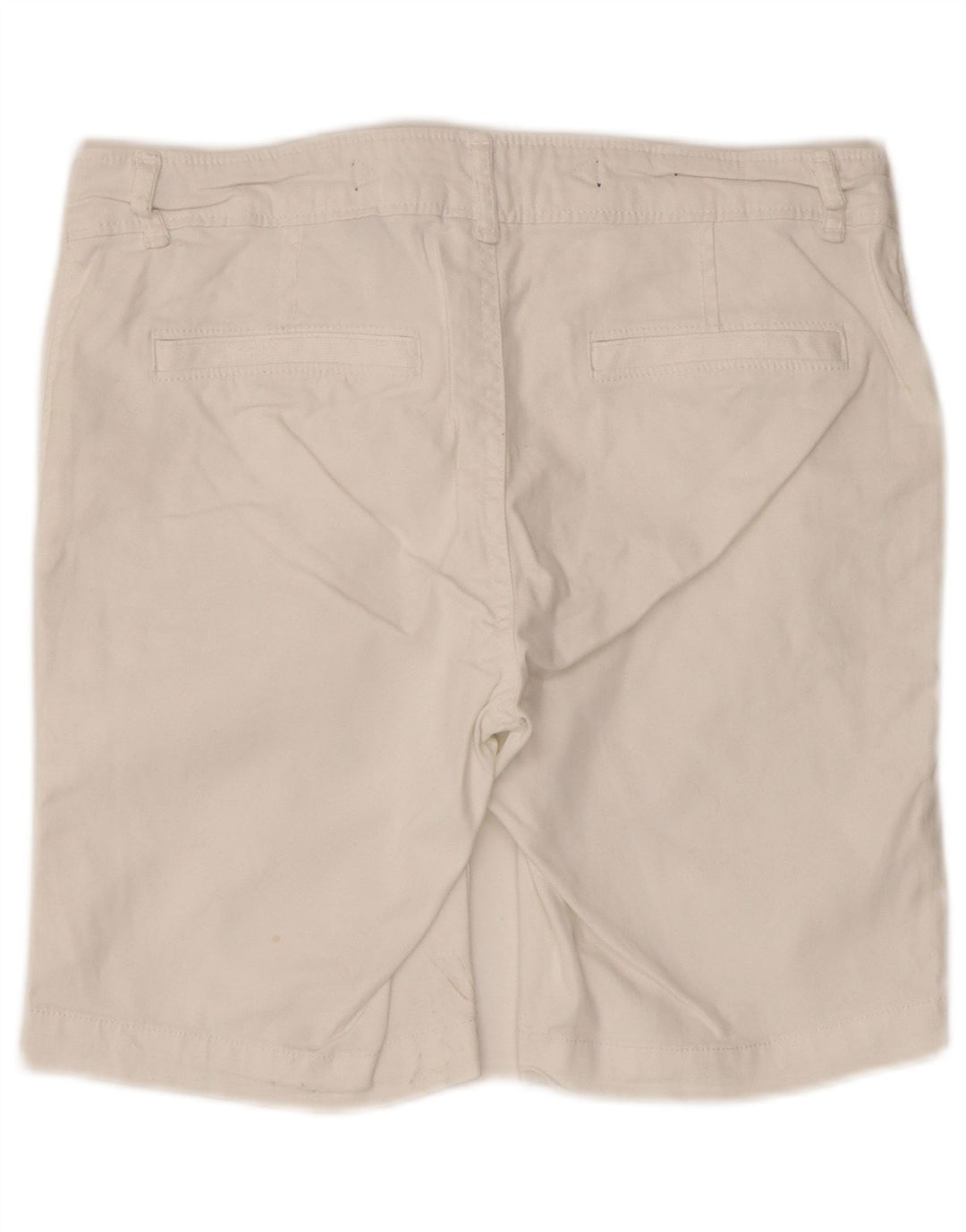 Pantaloncini chino da donna Superdry XS W30 cotone bianco