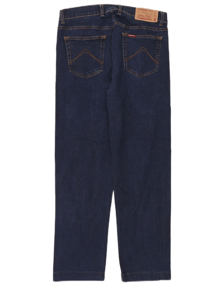 Jeans dritti regolari da uomo Carrera 700 W34 L30 cotone blu navy