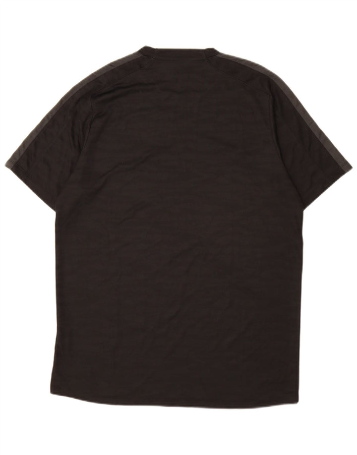 T-shirt Nike Dri Fit da uomo, grande, in poliestere nero
