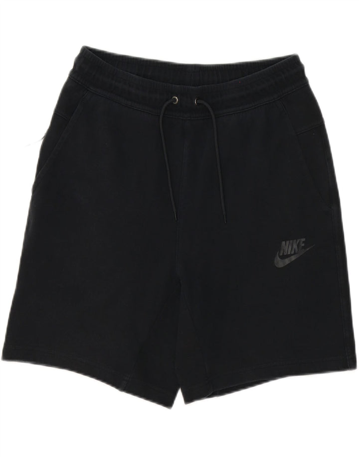 Pantaloncini sportivi da uomo NIKE piccoli in cotone nero