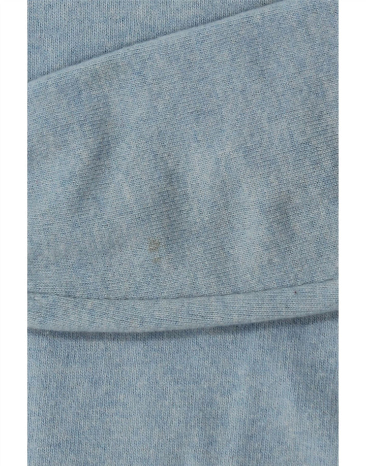 TIMBERLAND Maglione girocollo da uomo in lana merino blu piccolo