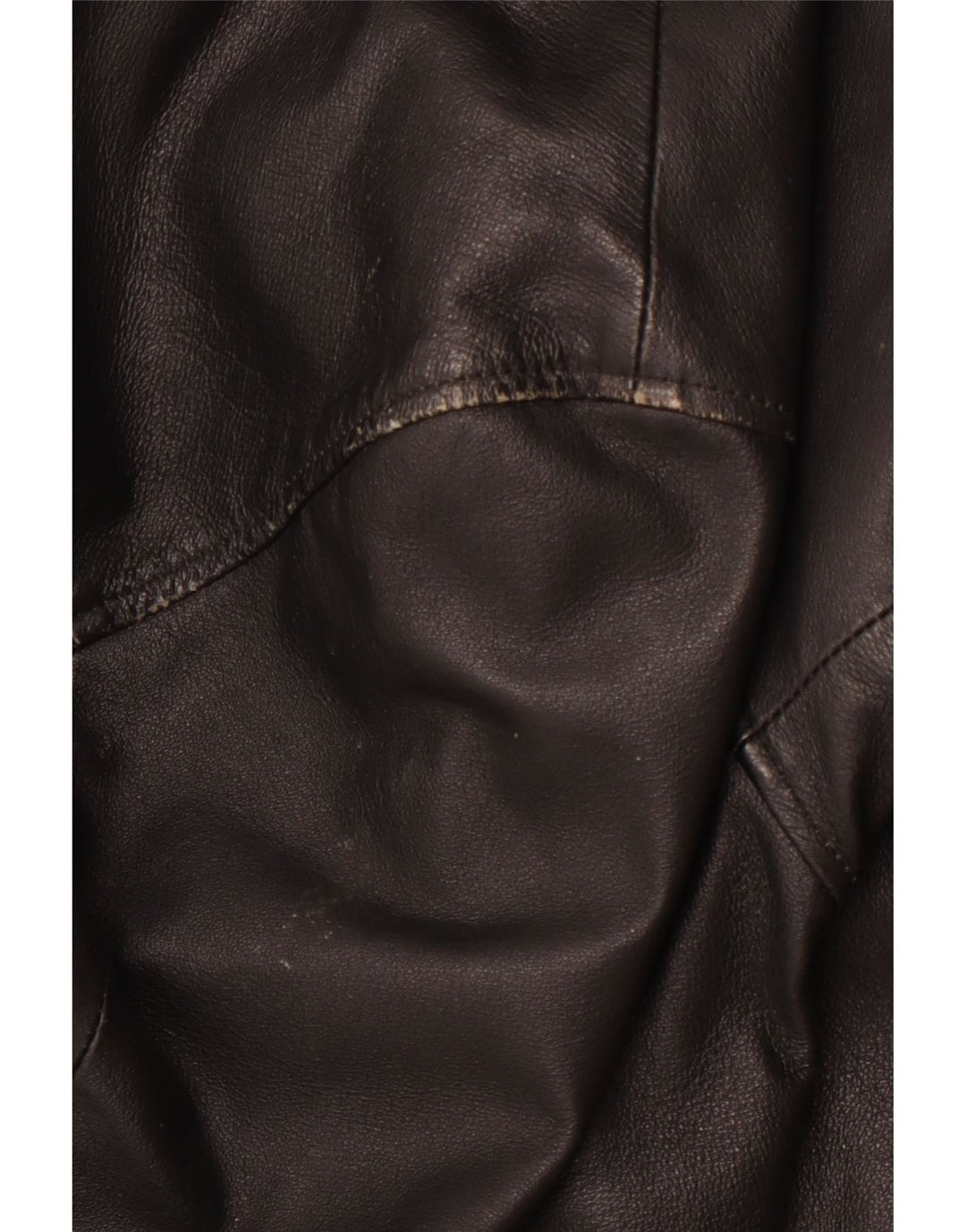Giacca in pelle da uomo VINTAGE IT 50 Large Nera