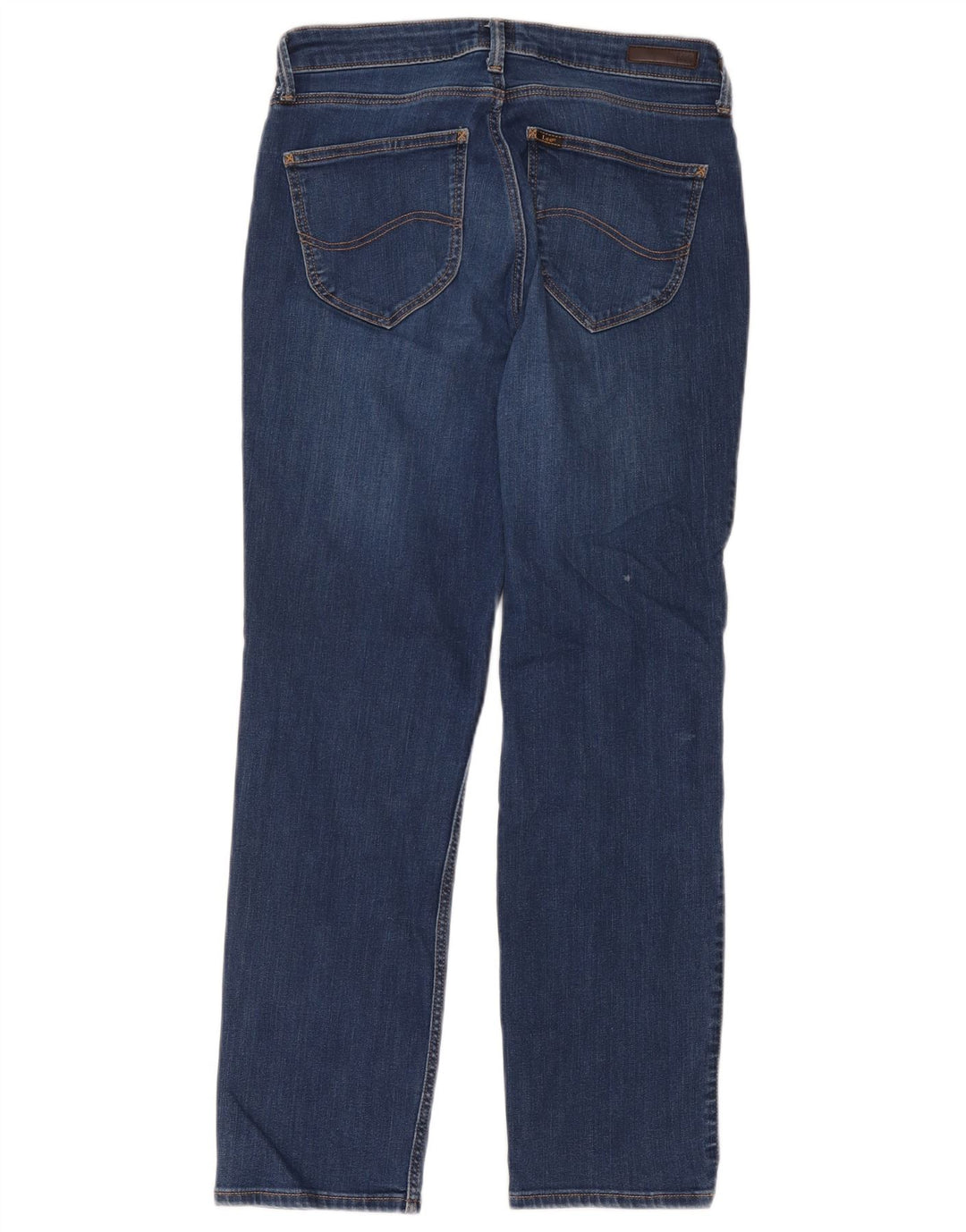 Jeans dritti Marion da donna Lee W31 L31 cotone blu