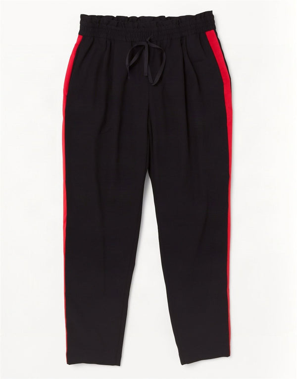Pantaloni della tuta da donna Zara UK 12 Medium Black Colourblock