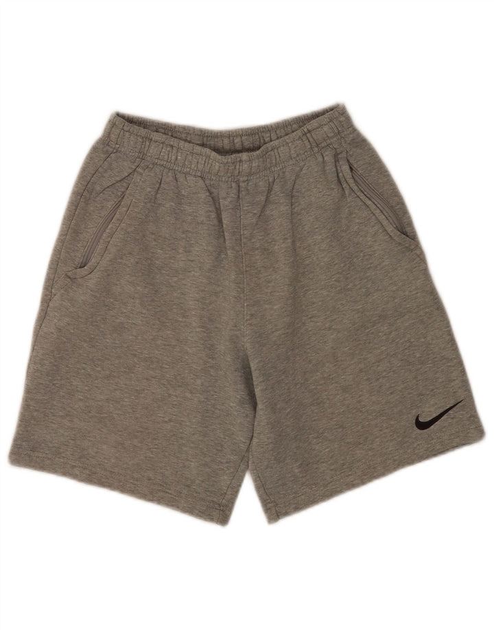 Pantaloncini sportivi Nike Ragazzo 12-13 anni Large Grigio Cotone