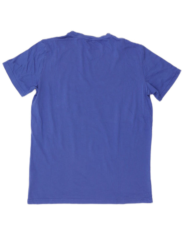 T-shirt grafica da uomo K-WAY Top blu medio