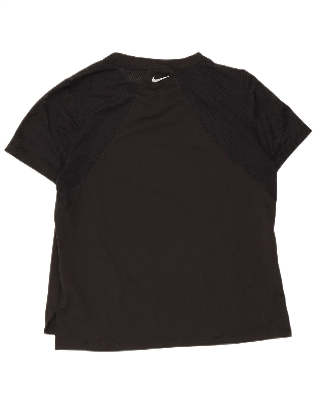 T-shirt da donna Nike Top UK 12 medio nero poliestere
