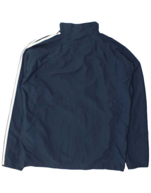 Giacca da tuta da uomo Adidas UK 44/46 Large Blu Navy Colourblock