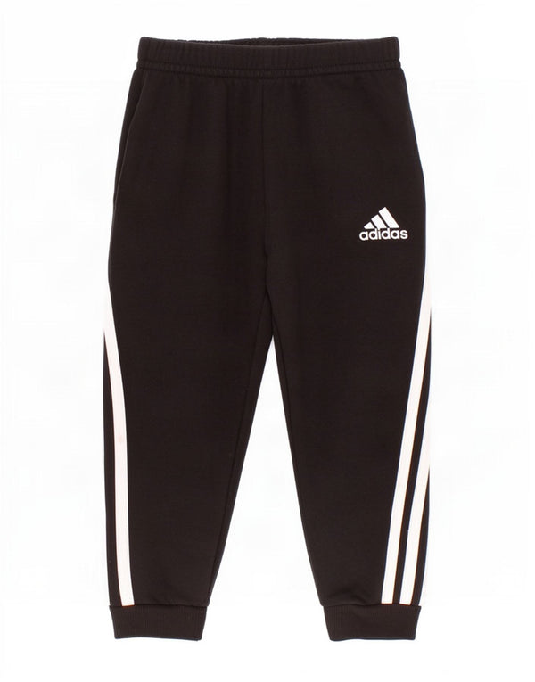 Pantaloni da tuta da jogging Adidas da bambino 6-9 mesi in cotone nero