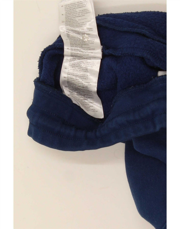 Pantaloni da tuta da uomo Adidas Joggers medi in cotone blu navy