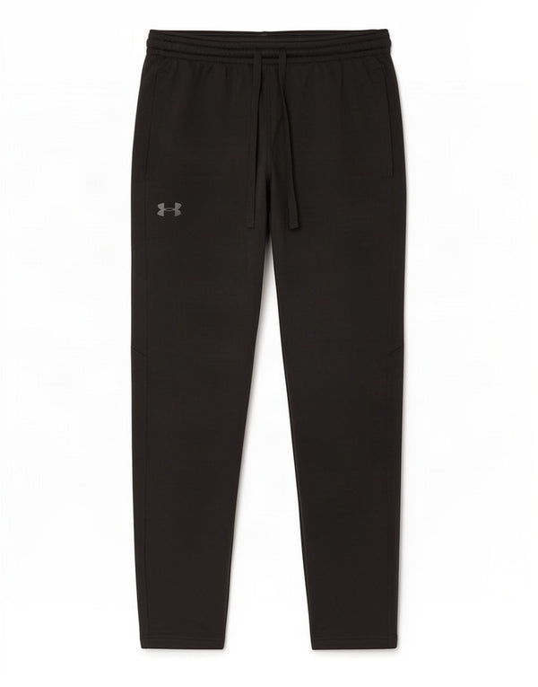Pantaloni da tuta da uomo Under Armour Cold Gear grandi in poliestere nero