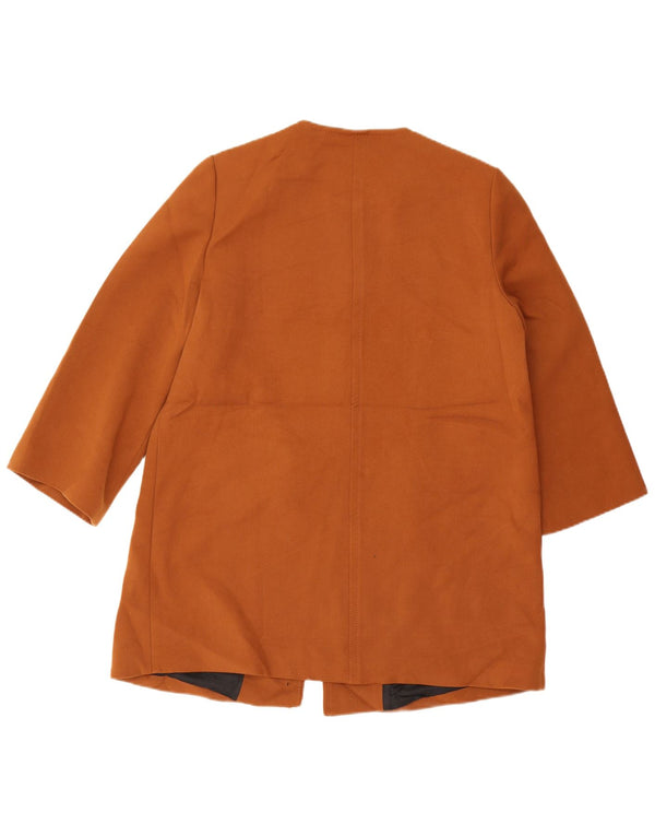 Soprabito da donna Zara UK 18 XL poliestere marrone