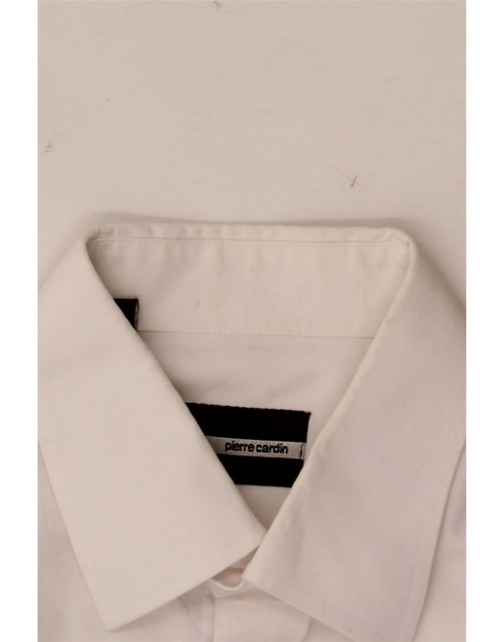 Camicia formale da uomo Pierre Cardin taglia 46 41 grande cotone bianco