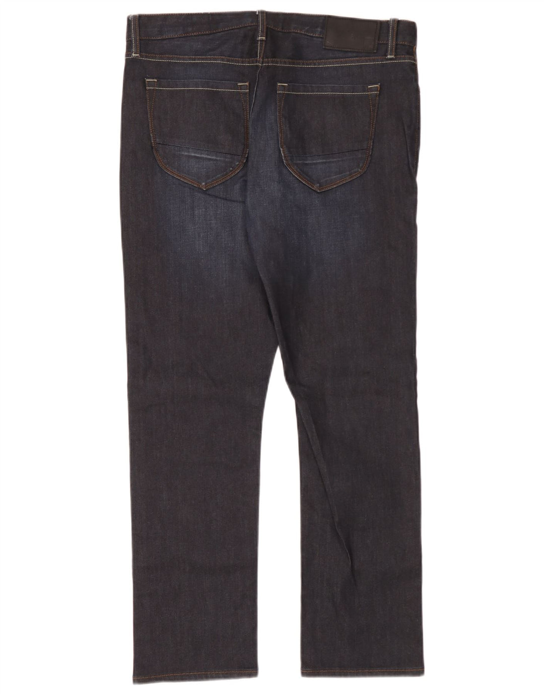 Jeans slim da uomo Marks & Spencer Autograph W36 L29 cotone blu navy