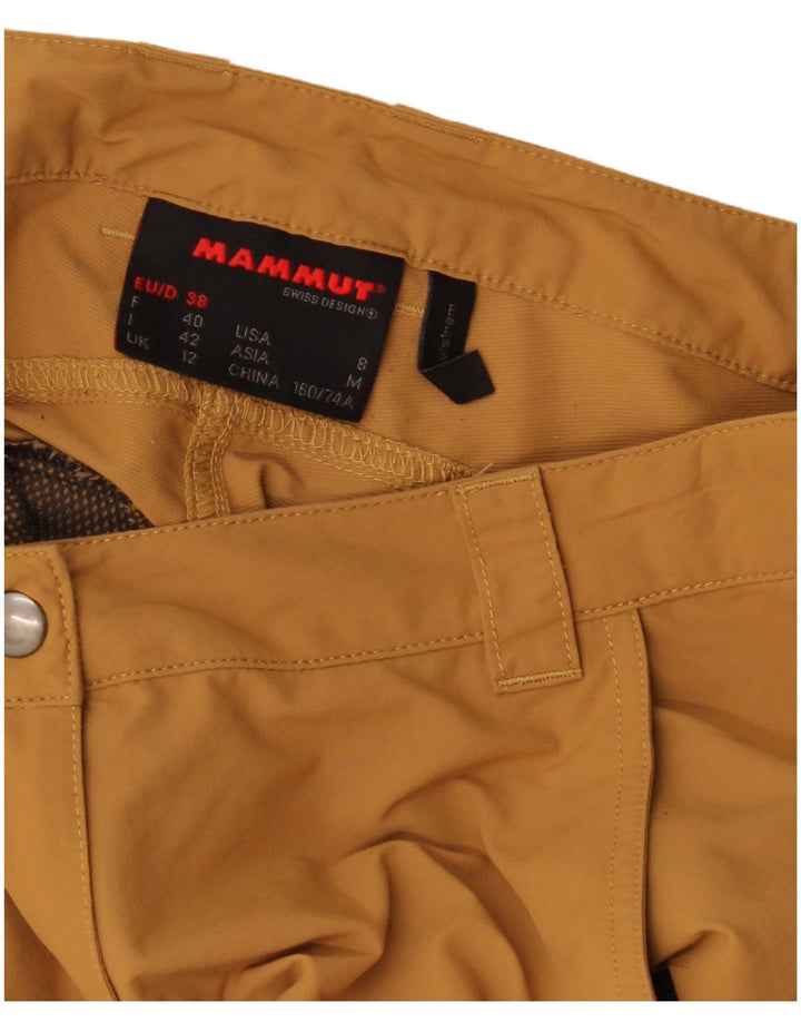 Pantaloncini casual da donna Mammut UK 12 medi W32 Beige