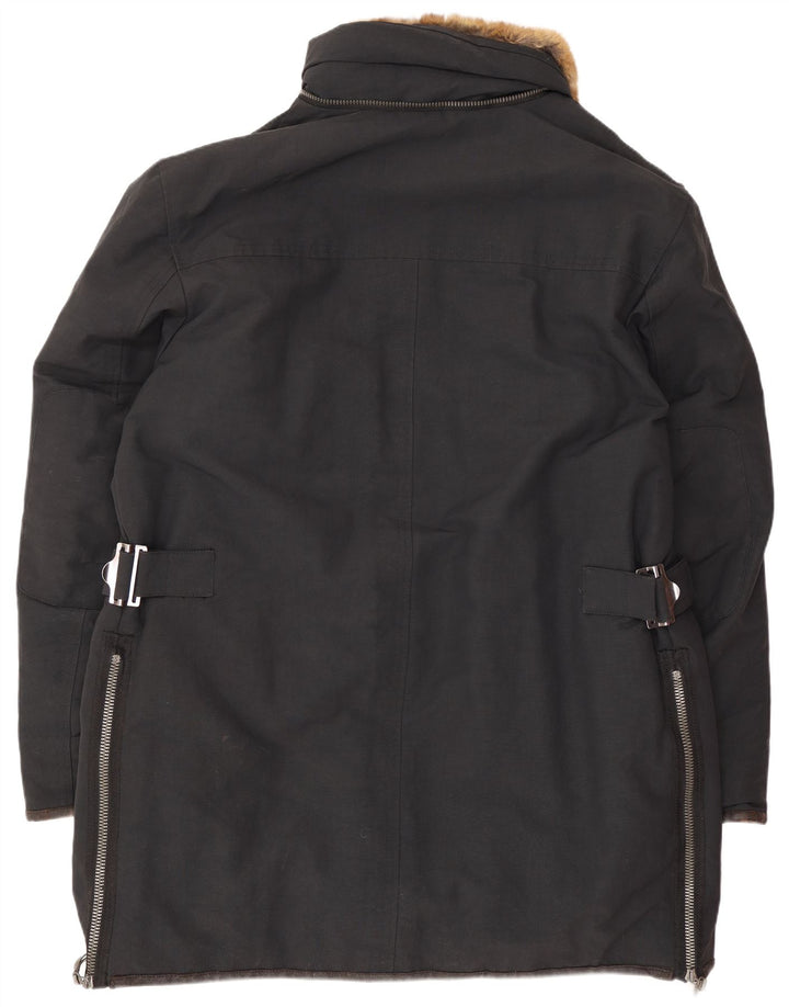 PEUTEREY Giacca Parka da uomo UK 42 XL Blu Navy Poliammide