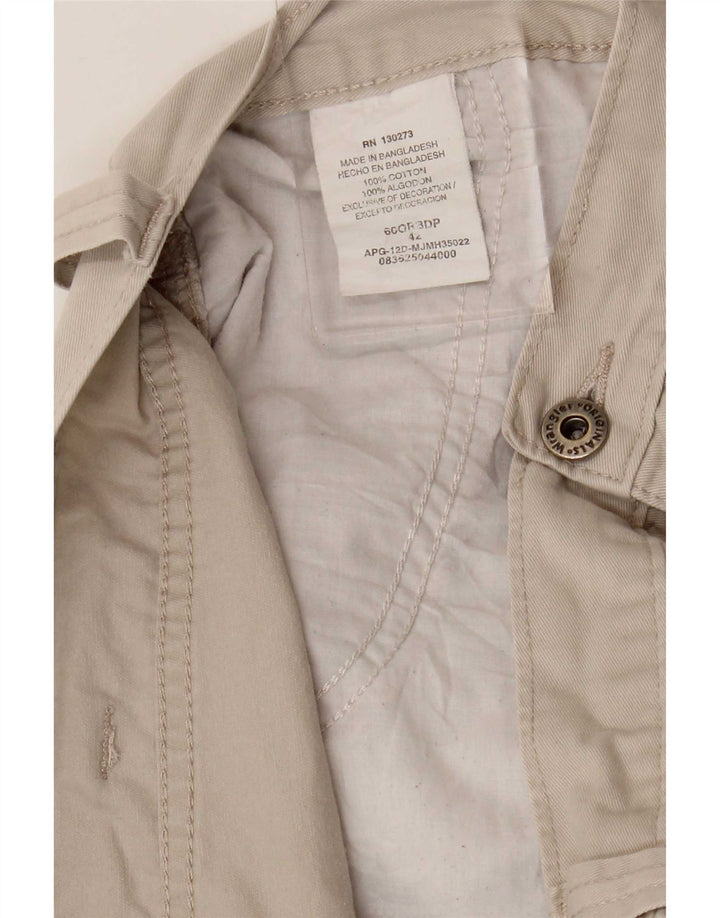 Pantaloncini cargo da uomo Wrangler W42 2XL cotone beige