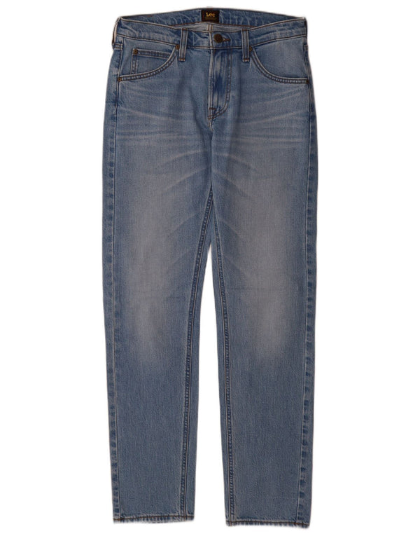 Jeans dritti Lee Daren Zip Fly da donna W29 L32 cotone blu
