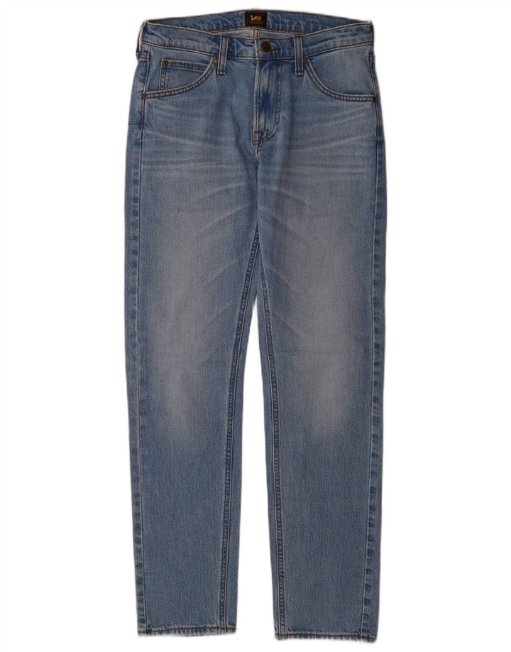 Jeans dritti Lee Daren Zip Fly da donna W29 L32 cotone blu