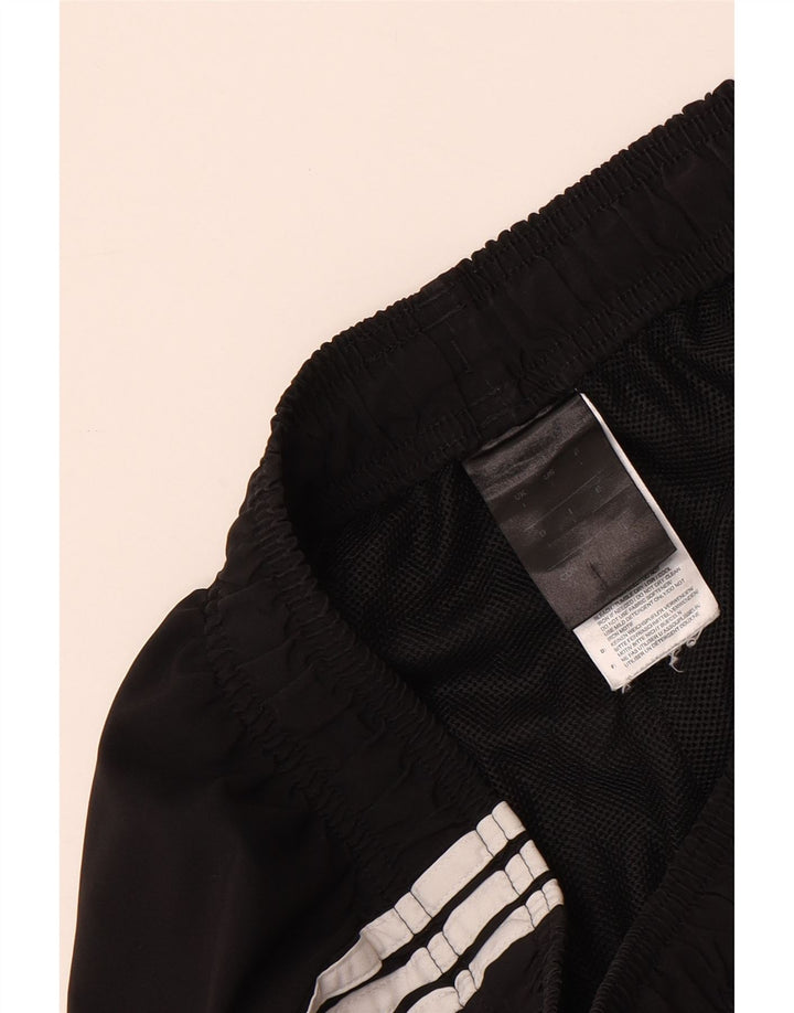 Pantaloncini sportivi da uomo Adidas grandi in poliestere nero