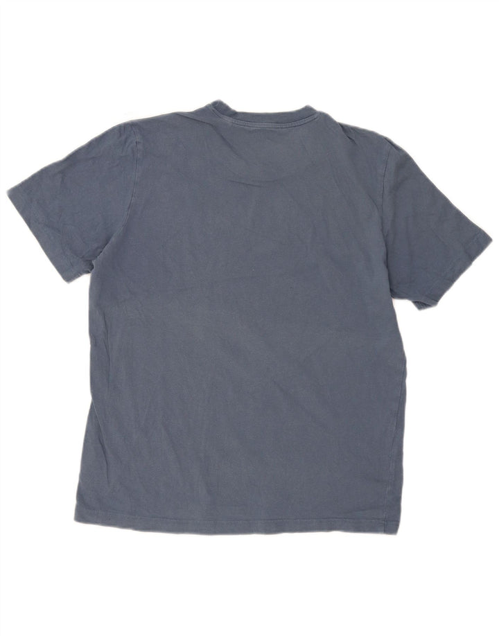 Maglietta Adidas da uomo Top Large in cotone blu
