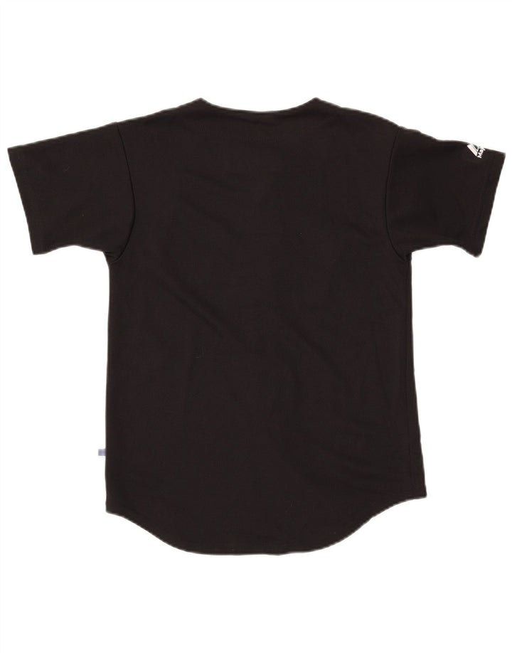 Maglia grafica MAJESTIC da ragazzo Colorado Rockies 13-14 anni, colore nero medio