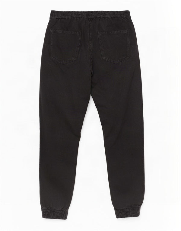 Jeans corti da donna Zara Joggers grandi W30 L25 blu navy