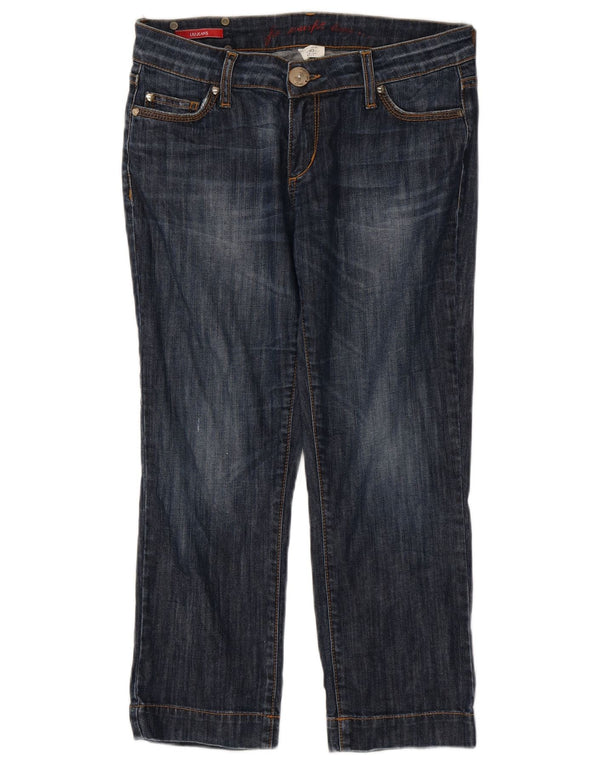 Jeans Cropped Donna Liu Jo W30 L24 Blu Navy