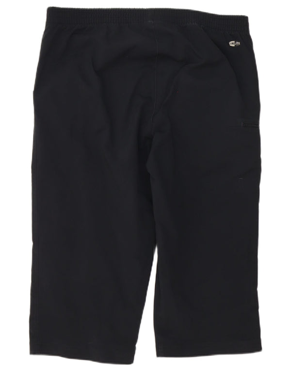 Pantaloncini Bermuda Adidas Cargo da uomo medi W34 poliestere nero