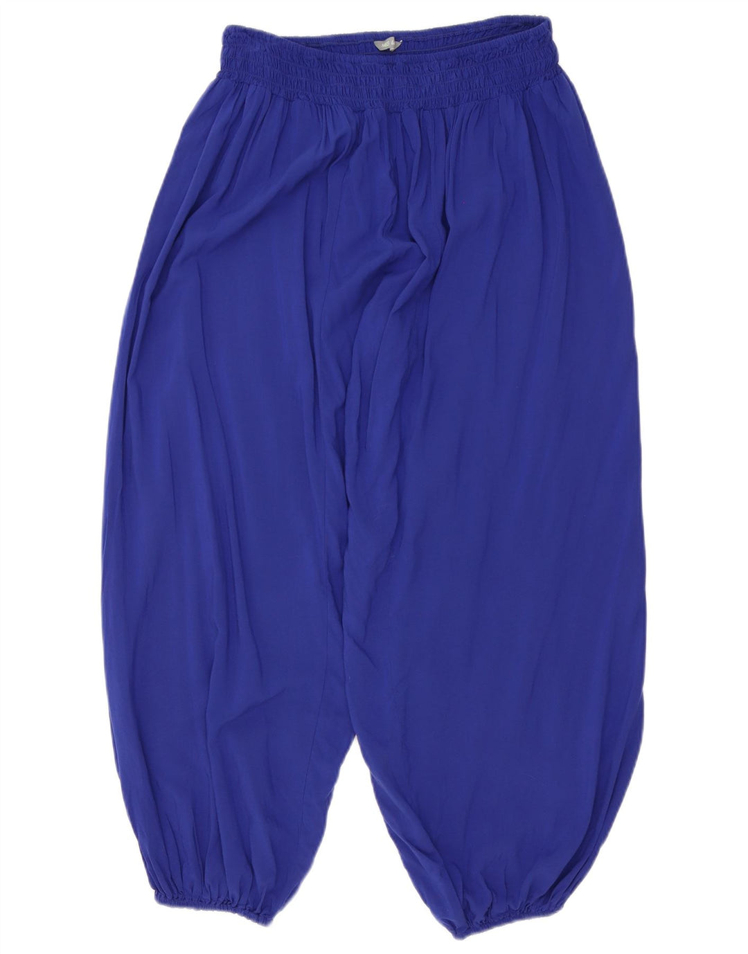 Pantaloni Harem da donna Marks & Spencer grandi W32 L26 viscosa blu
