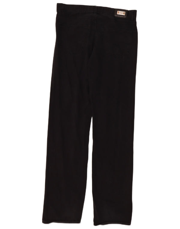 Jeans dritti da uomo Hugo Boss W34 L34 cotone nero