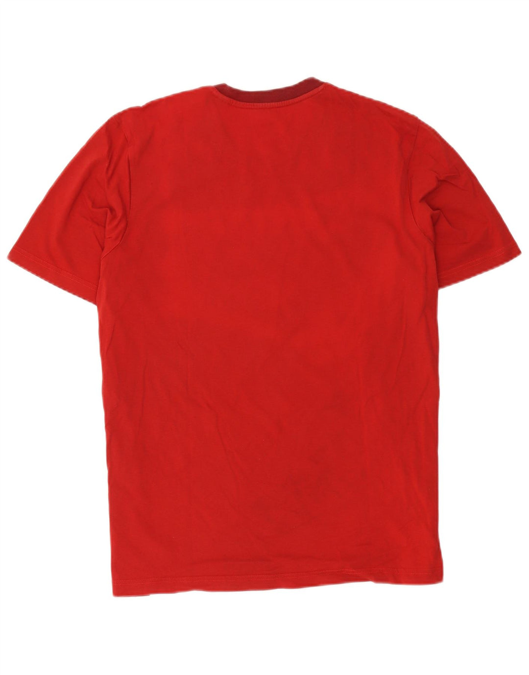 T-shirt da uomo Adidas Top Large rossa in cotone