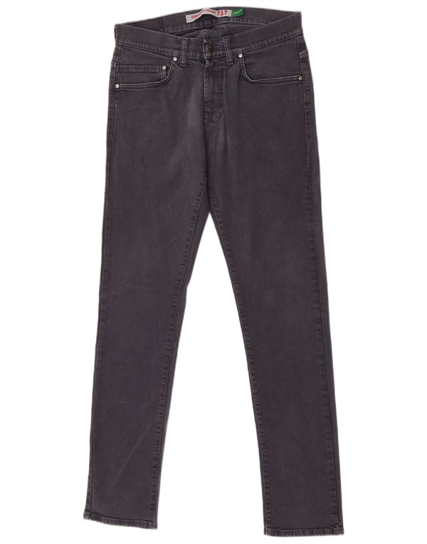 Jeans Carrera 717 Slim da donna IT 46 Large W31 L32 Cotone blu navy