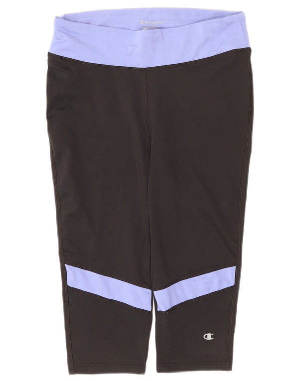 Pantaloncini sportivi da donna Champion Bermuda UK 14 Large Black Colourblock