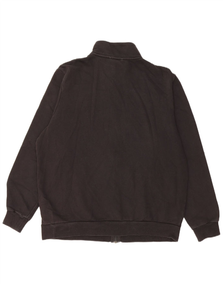 Giacca da tuta da uomo Puma Large in cotone nero