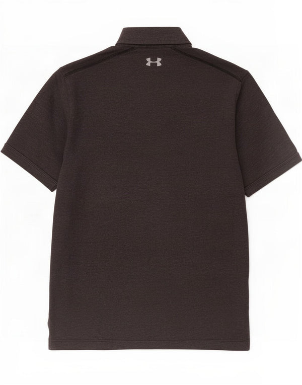 Polo Under Armour da uomo Heat Gear grigio medio
