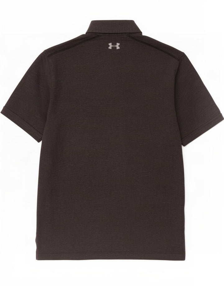 Polo Under Armour da uomo Heat Gear grigio medio