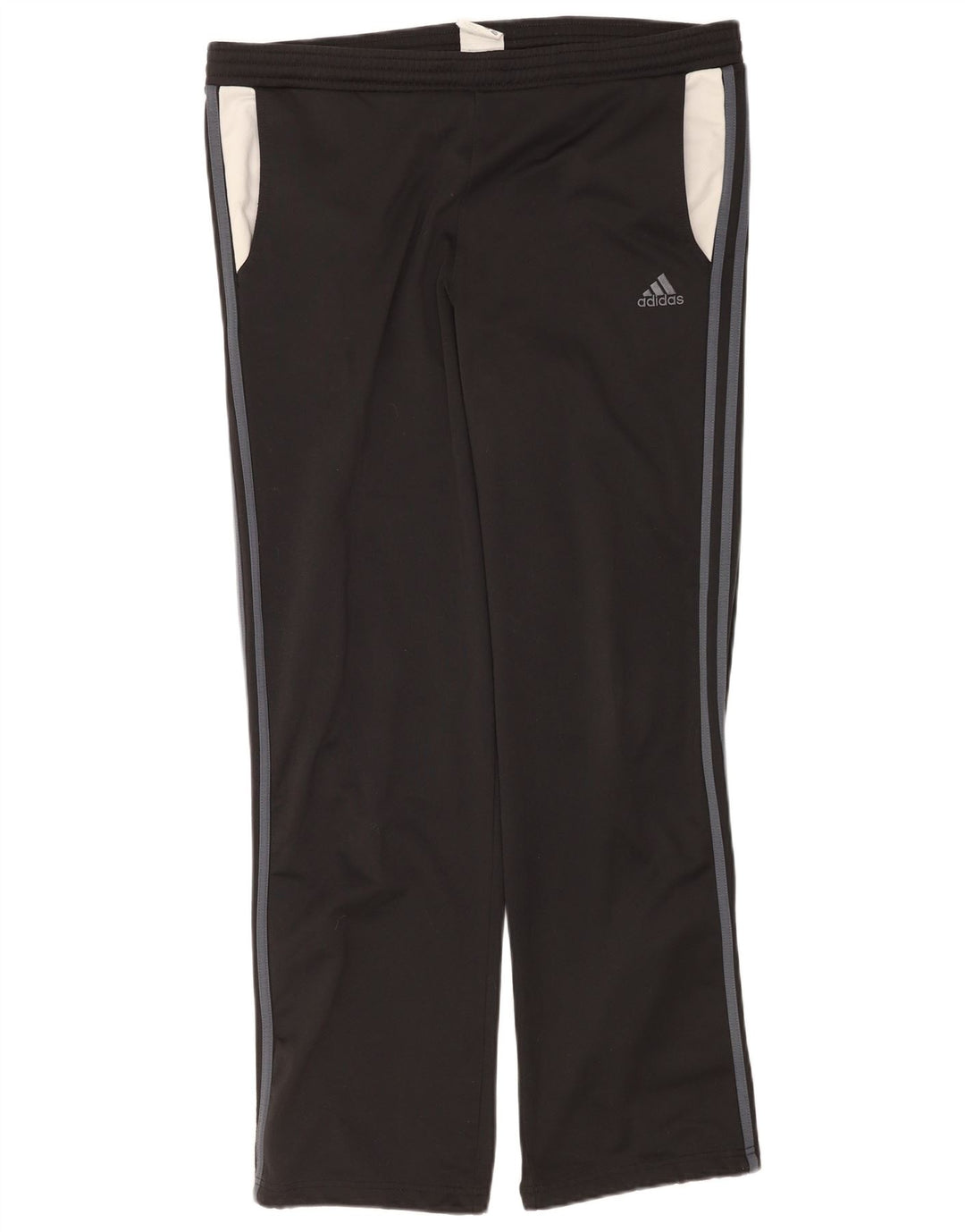 Pantaloni da tuta da uomo Adidas UK 38/40 Medium Nero Poliestere