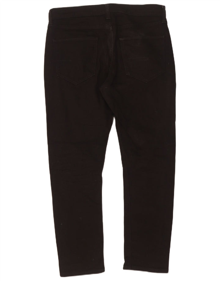 Jeans slim da uomo Marks & Spencer W32 L29 cotone nero