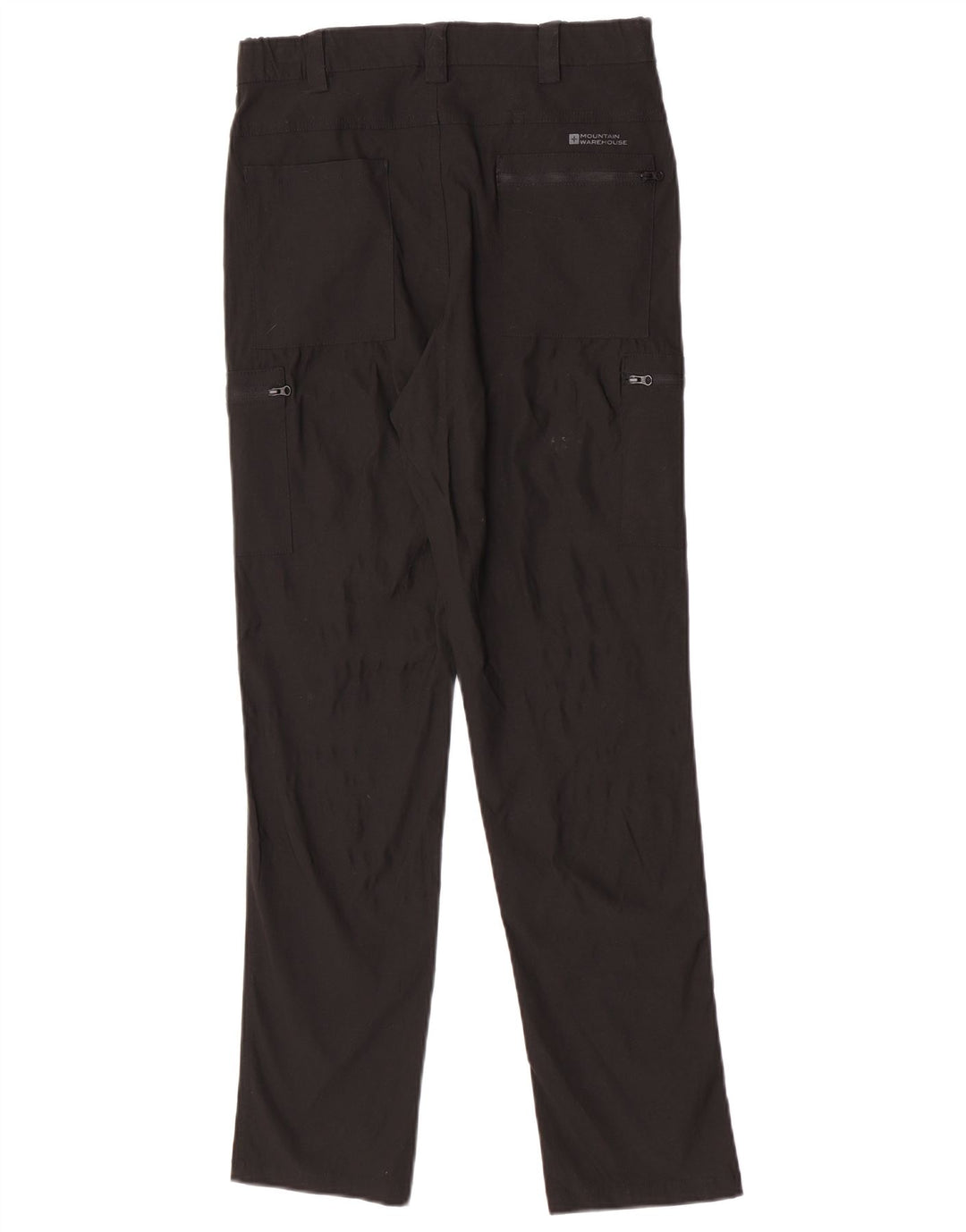 Pantaloni cargo slim da uomo Mountain Warehouse W30 L30 nylon nero
