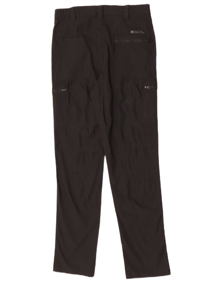 Pantaloni cargo slim da uomo Mountain Warehouse W30 L30 nylon nero
