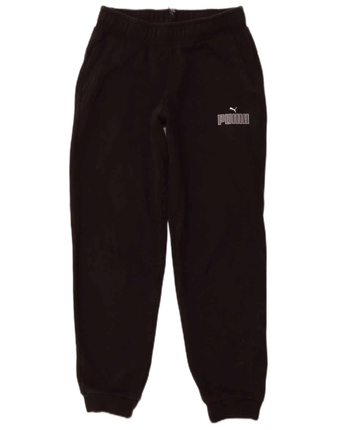 Pantaloni della tuta da ragazzo PUMA Joggers 13-14 anni in cotone nero